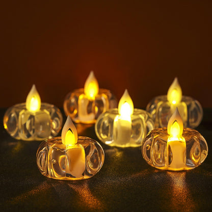 2 Pcs Led Pumpkin Lanterns